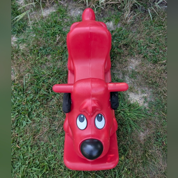 LITTLE TIKES Red Rocking Dog Toy Rocker Riding Toy Rocking Horse - Picture 4 of 9